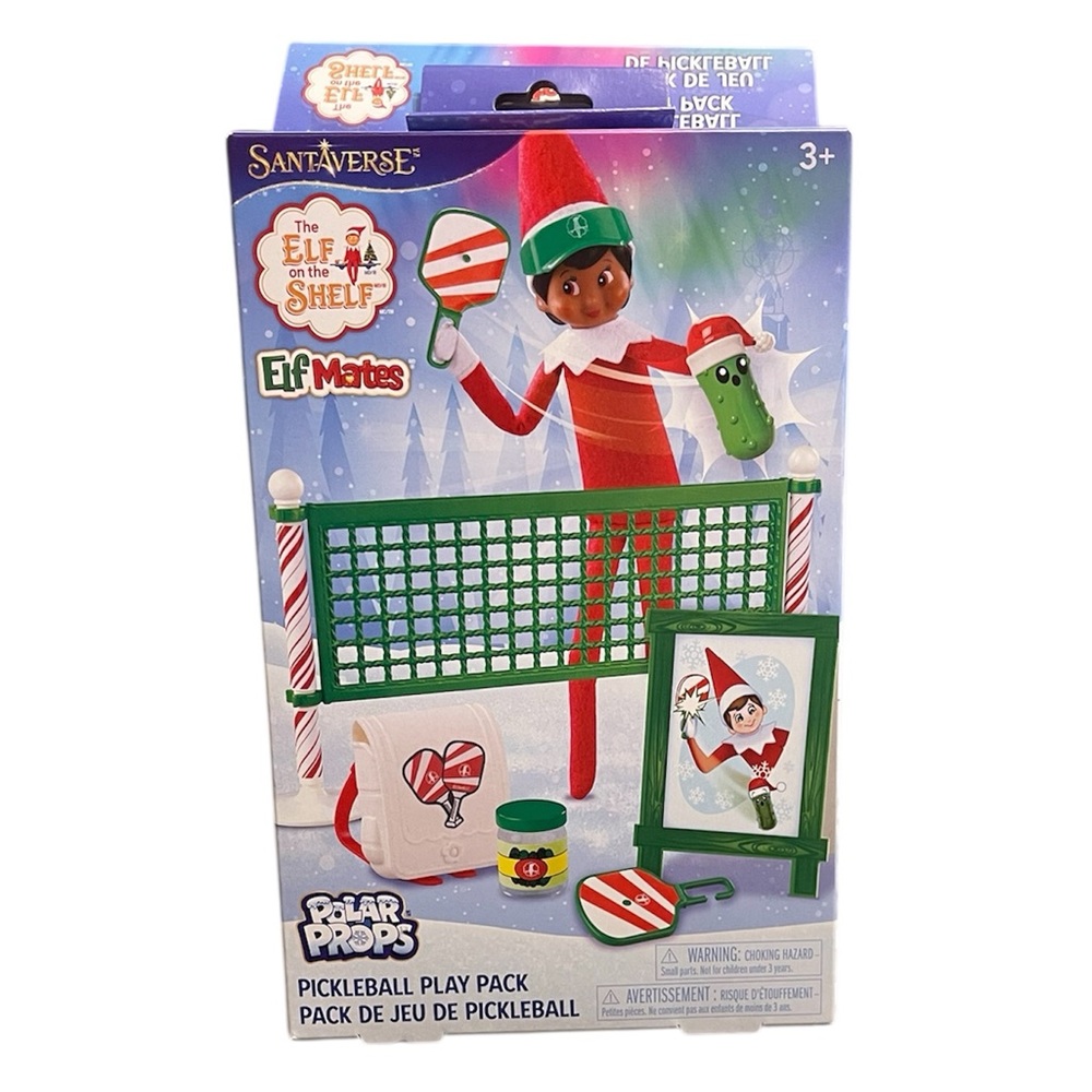 The Elf on the Shelf - Polar Props: Pickleball Play Pack Set Santaverse New